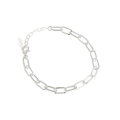 Modern Hollow Chain Fashion 925 Sterling Silver Bracelet