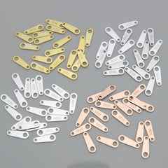 Simple Geometry 925 Sterling Silver DIY Charm