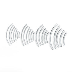 Simple Winding 925 Sterling Silver DIY Tube