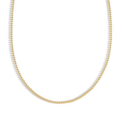 Fashion Beads Party 925 Sterling Silver Necklace