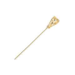 Fashion CZ 9 Shape 925 Sterling Silver DIY Bail